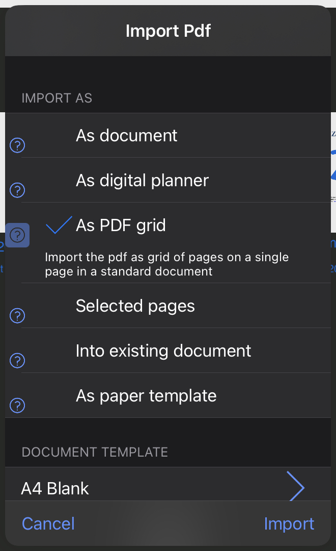 Zoom Notes PDF Import